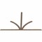 Ekena Millwork Richland Smooth Timber Gable Bracket, Douglas Fir, 108"W x 63"H x 1 1/2"D x 3 1/2"F, 14/12 Pitch GBW108X63X0204RIC00SDF - alternate 2